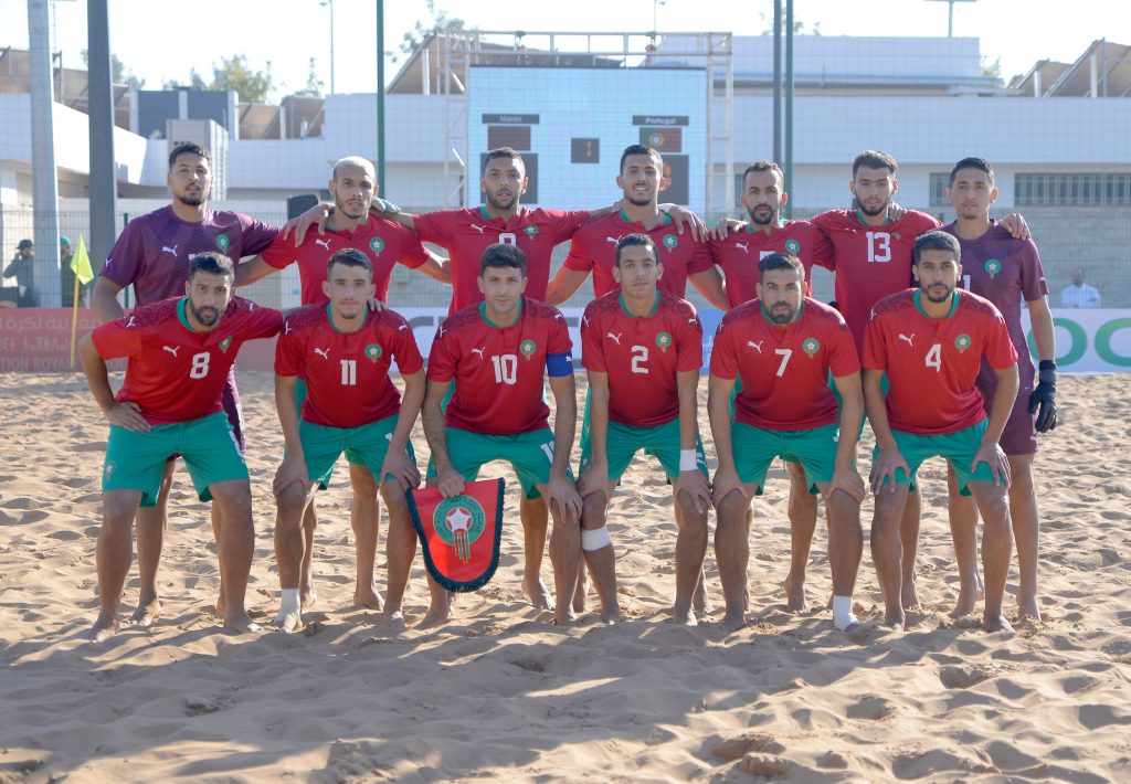 تشكيلة المنتخب الوطني لكرة القدم الشاطئية أمام تنزانيا