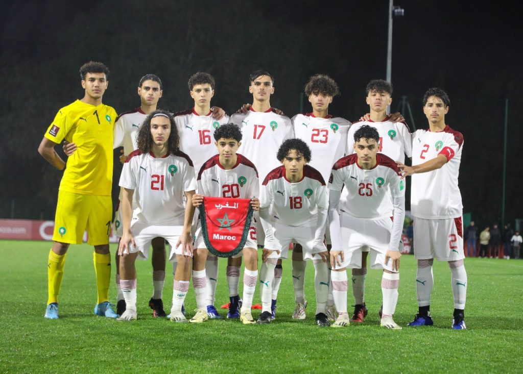 المنتخب الوطني لأقل من 16 سنة في تجمع إعدادي