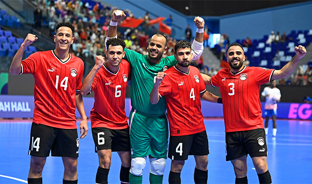 كأس إفريقيا للأمم لكرة القدم داخل القاعة (الجولة الثالثة /المجموعة ب) .. منتخبا مصر وليبيا يتأهلان إلى نصف النهائي