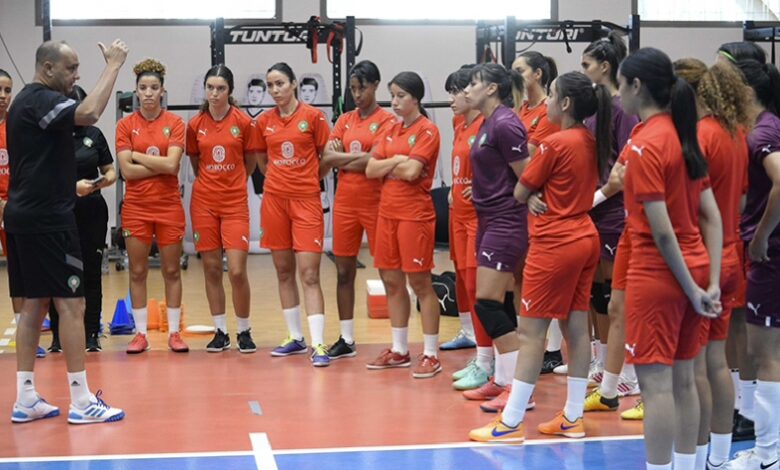 المنتخب الوطني النسوي داخل القاعة