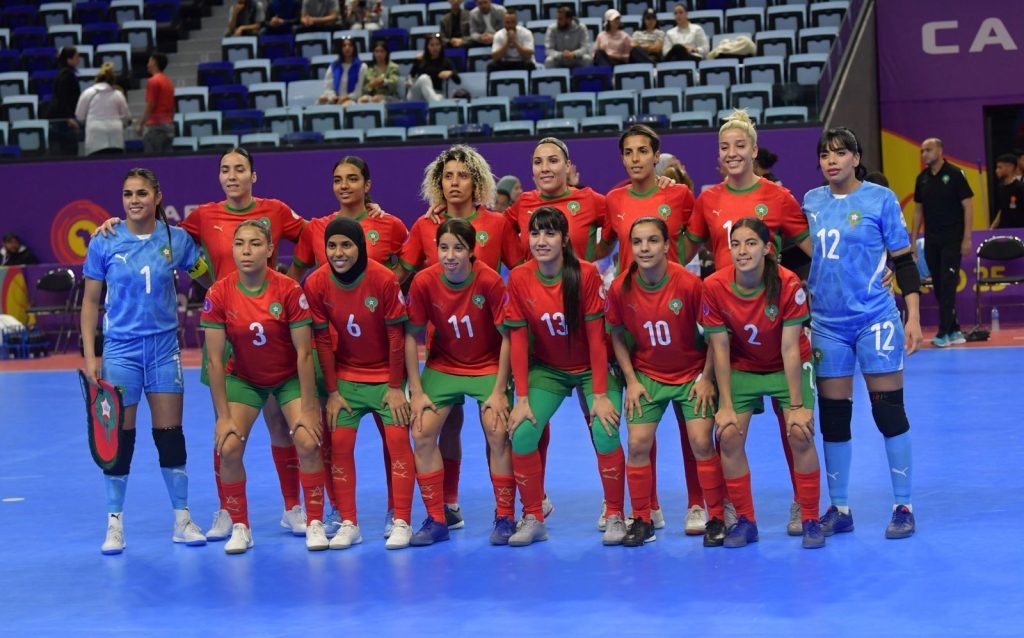المنتخب الوطني النسوي لكرة القدم داخل القاعة يفتتح مشواره بـ”الكان” بانتصار على ناميبيا