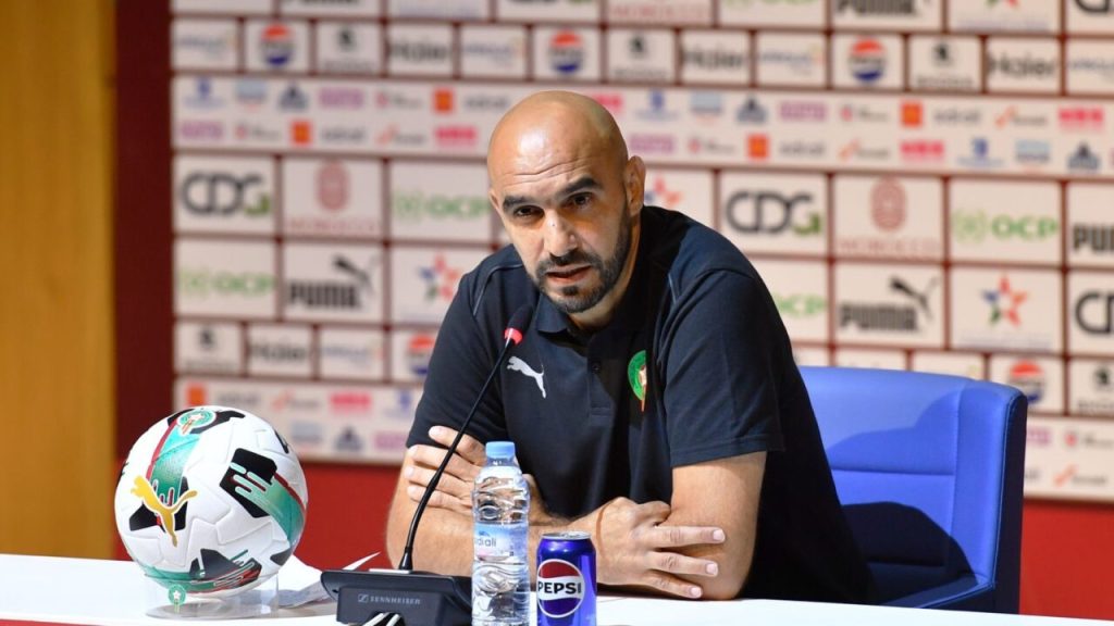 المنتخب المغربي لكرة القدم يتوفر على دكة احتياط حاسمة (وليد الركراكي) رياضة