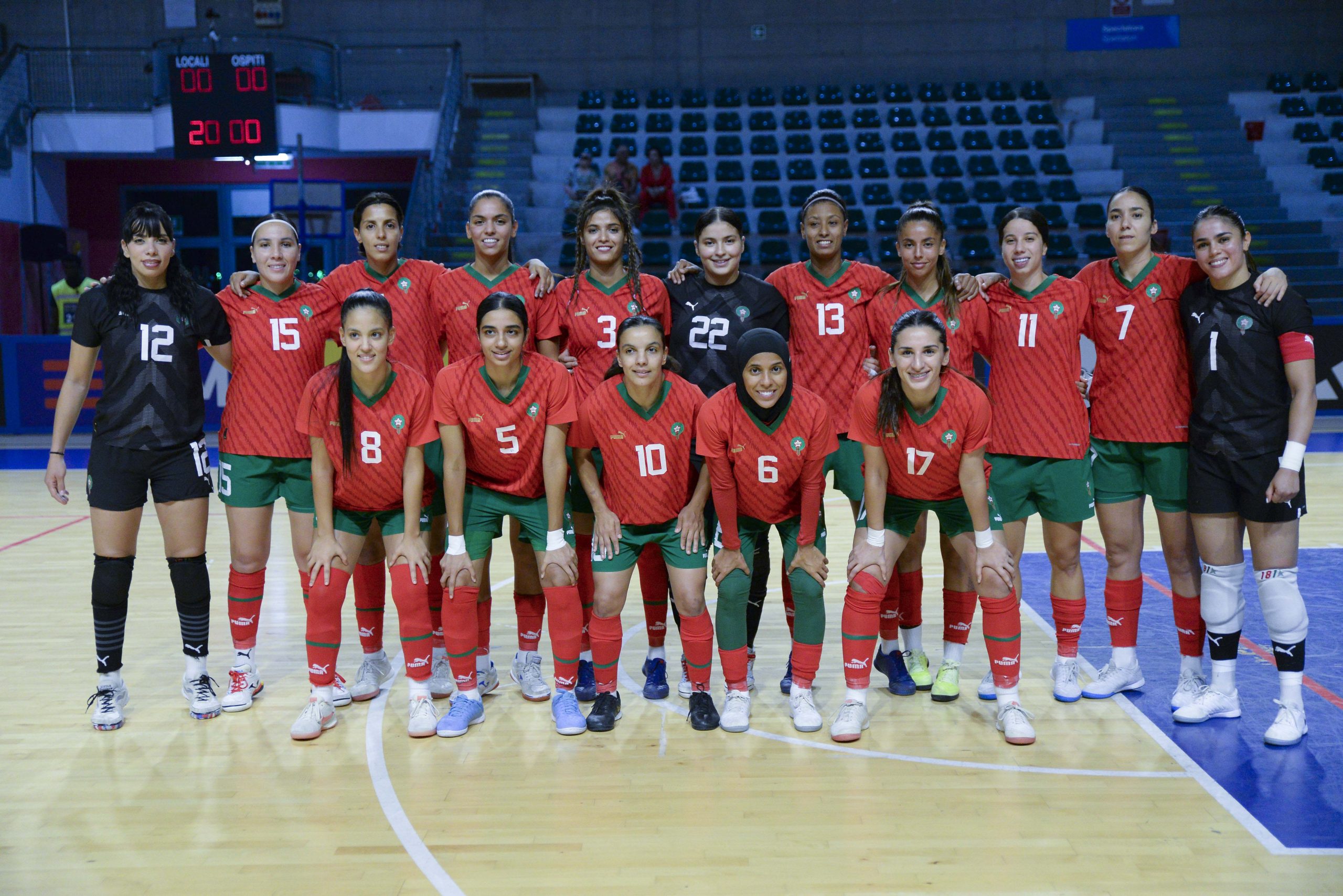 انهزم المنتخب الوطني النسوي