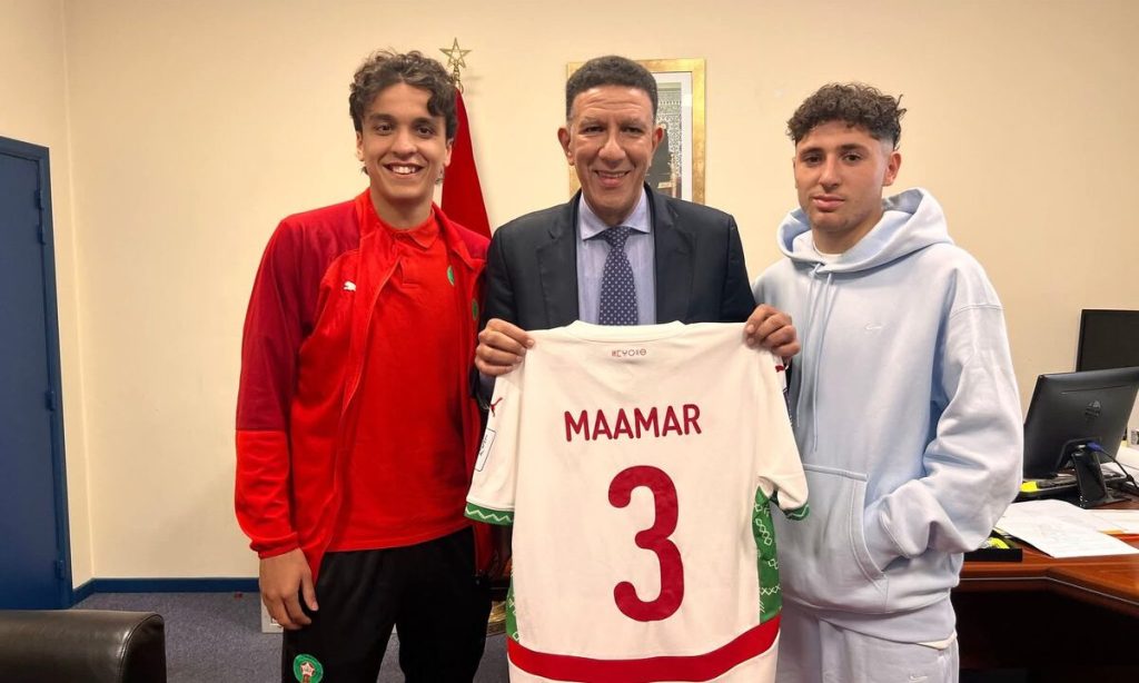 بروكسيل.. تكريم البطلين العالميين لأقل من 20 سنة، علي معمر وأنس تجوارت