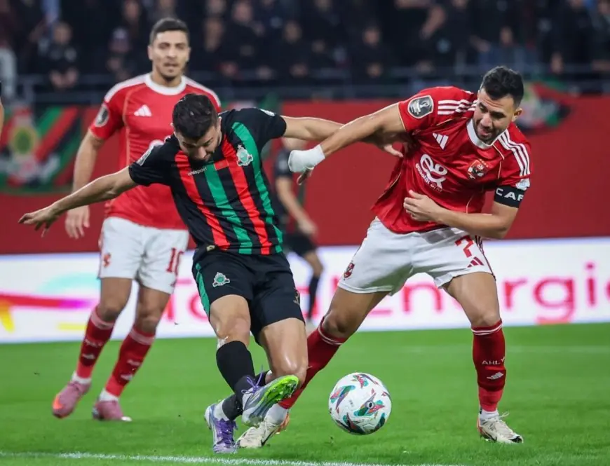 عصبة الأبطال الإفريقية لكرة القدم (المجموعة2/الجولة 2).. فريق الجيش الملكي يتعادل مع ضيفه الأهلي المصري (1-1)