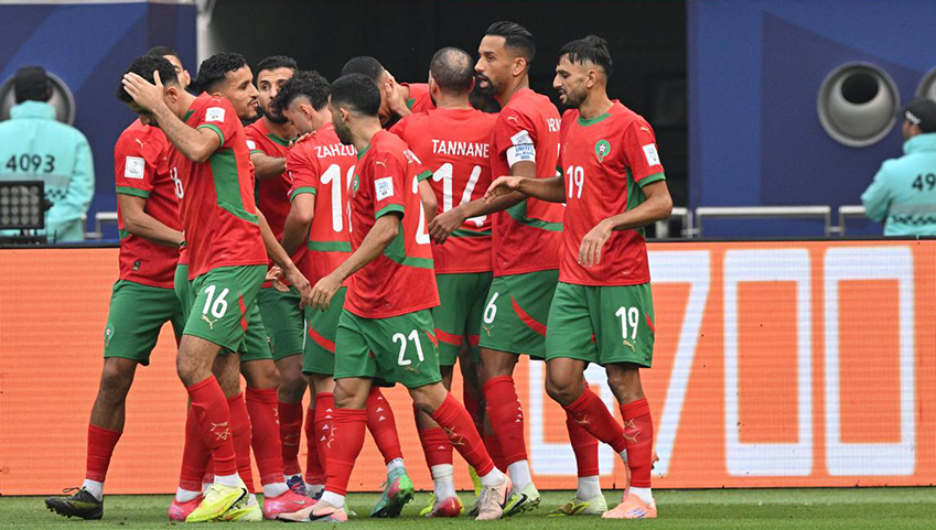 كأس العرب(قطر 2025 ) المجموعة الثانية / الجولة الأولى ..المنتخب المغربي الرديف يتغلب على نظيره القمري ( 3-1 )