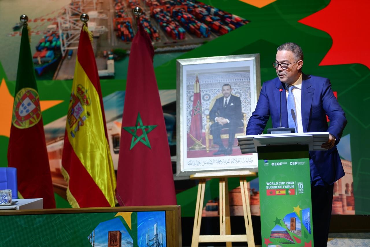 انعقد يوم الثلاثاء 10 فبراير، بمركب محمد السادس لكرة القدم بمدينة سلا، منتدى الأعمال المغربي الإسباني البرتغالي حول كأس العالم 2030.