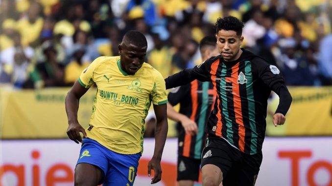 ذهاب نهائي دوري أبطال إفريقيا 2025-2026.. فريق الجيش الملكي يتعثر أمام ماميلودي صانداونز (1-0)