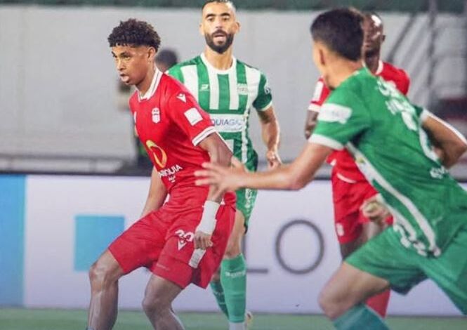 حسنية أكادير يتفوق على أولمبيك الدشيرة 1-0