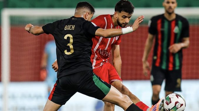 الفتح الرياضي يتعادل مع الجيش الملكي (1-1)