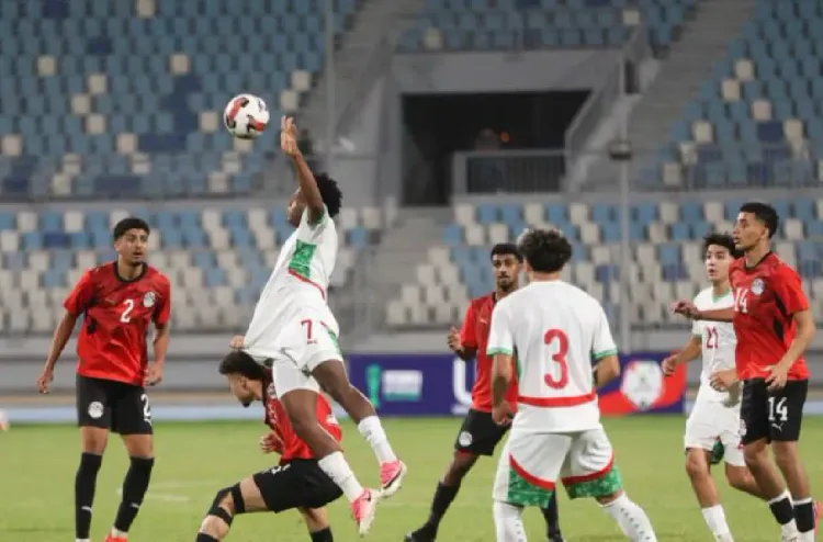 فاز المنتخب الوطني المغربي لكرة القدم لأقل من 20 سنة، اليوم السبت بملعب هيئة قناة السويس بالإسماعيلية، على نظيره المصري بنتيجة هدفين دون مقابل، برسم الجولة الرابعة من تصفيات منطقة اتحاد شمال إفريقيا لكرة القدم المؤهلة إلى نهائيات كأس أمم إفريقيا تحت 20 سنة (غانا 2027).